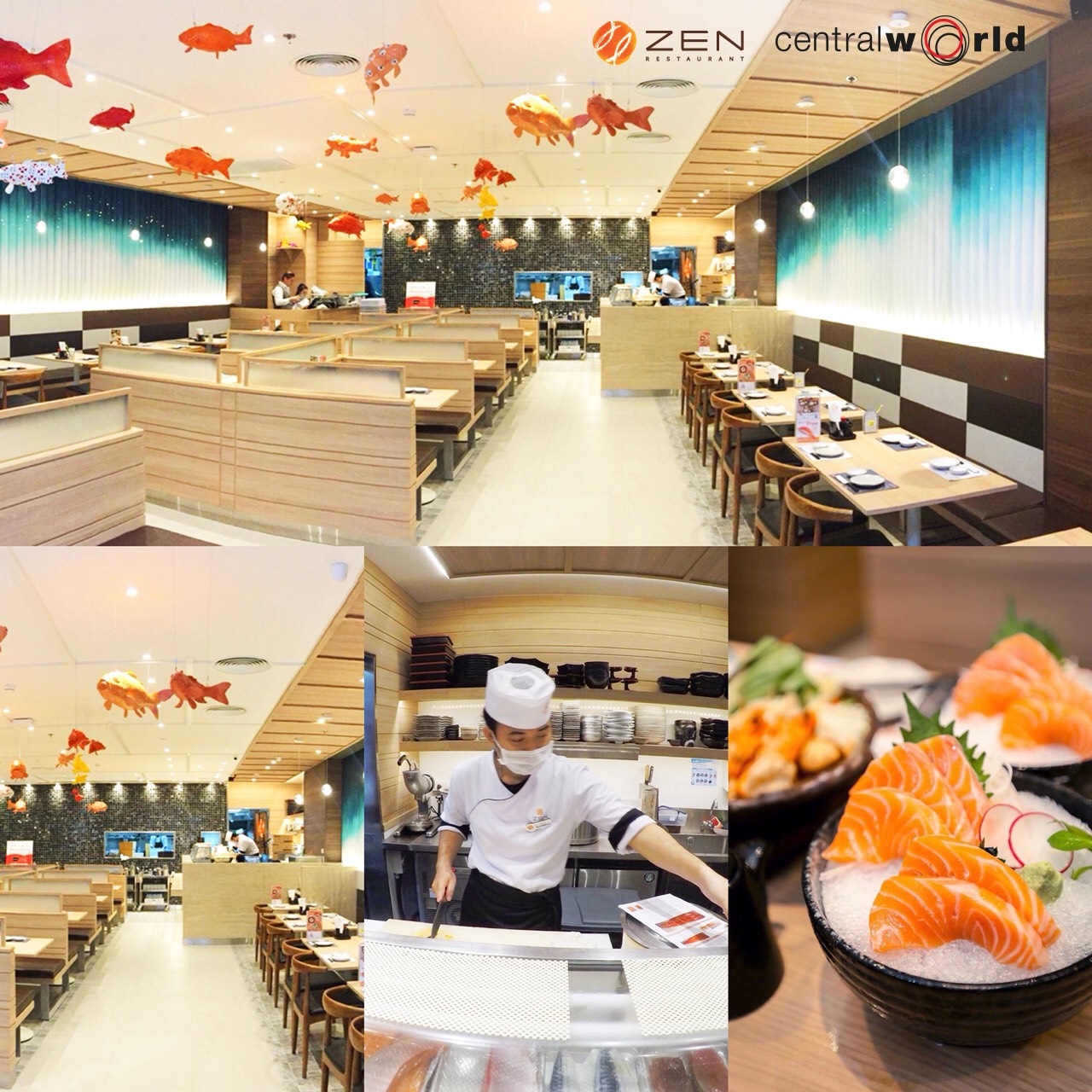 โฉมใหม่ ร้านอาหารญี่ปุ่น ZEN สาขาเซ็นทรัลเวิลด์ ชั้น 6